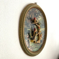 3D Vogel schilderijtje