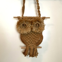 Macrame uil small