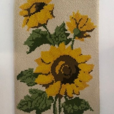 Sunflowers tapestry wall decoration