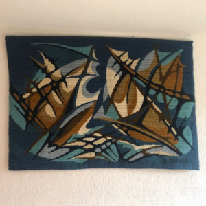 Wandkleed Abstract Gilles Duvert