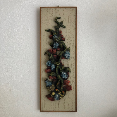 3D Wall decoration - grapes