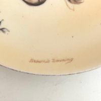 Brownie design plate