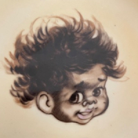 Brownie design plate