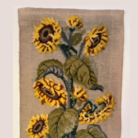 Sunflowers tapestry wall decoration