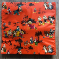 Disney oranje box kleed