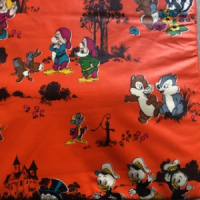 Disney oranje box kleed