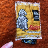 Psychedelisch design deken 