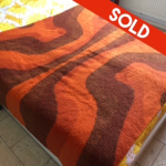 Psychedelisch design deken 