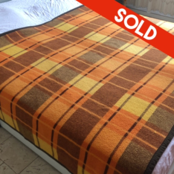 Unicum checked blanket