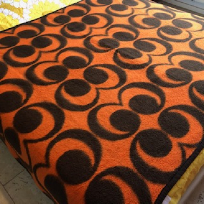 Circles seventies blanket