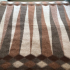 Bruine Tric Trac decor deken