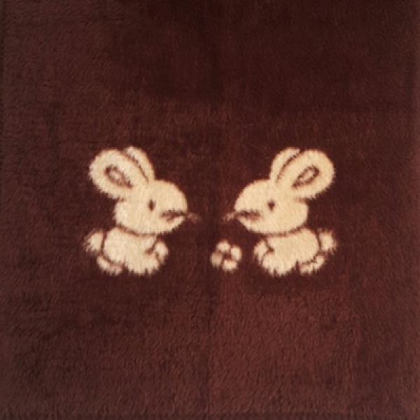 Bunny kids blanket