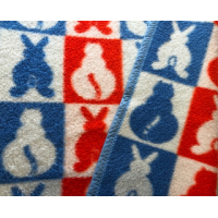 Poes en konijn kinderdeken