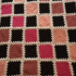 Granny square blanket - pink