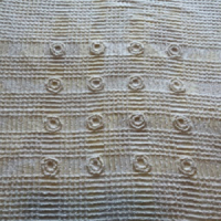 Crochet white plaid 3D