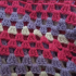 Crochet blanket - pink lavender