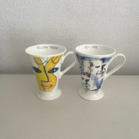 2x Art Jaap Keldermans mokken