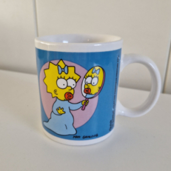 The Simpsons mug Maggie