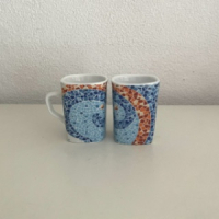 2 Gaudi espresso kopjes