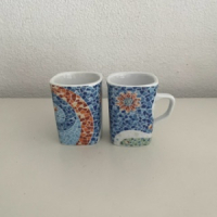 2 Gaudi espresso kopjes