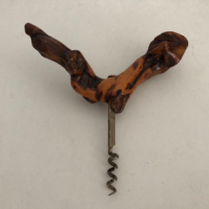 Root wood cork screw