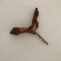 Root wood cork screw