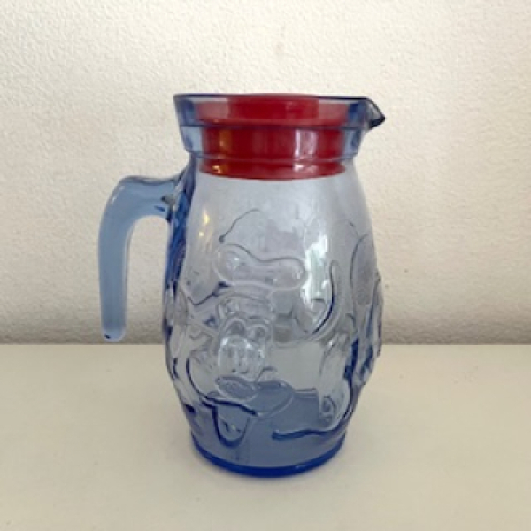 Blauwe Disney glaskan