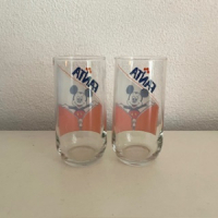 2x Mickey Mouse glazen