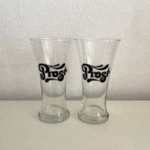 2 Prost bierglazen