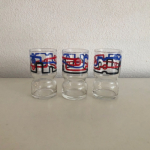 3 Funky design glaasjes