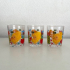 3x Gin and soda glasses