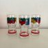 3x Longdrink fruit glazen