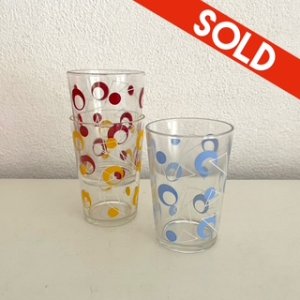 Juice glasses - 3x 60s