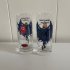 2x Batgirl glazen