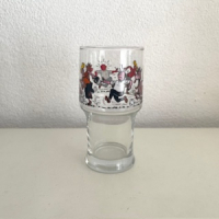 Lambik en tante Sidonia glas