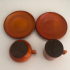 2x Hofra cup and saucer