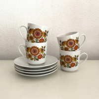 4x Seltmann cups and saucers