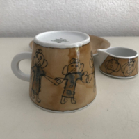 Seltmann cup saucer and milk jug