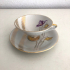 High tea cups and saucers