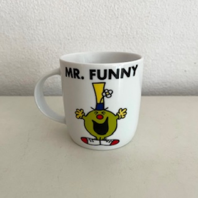 Mr. Funny cup mug