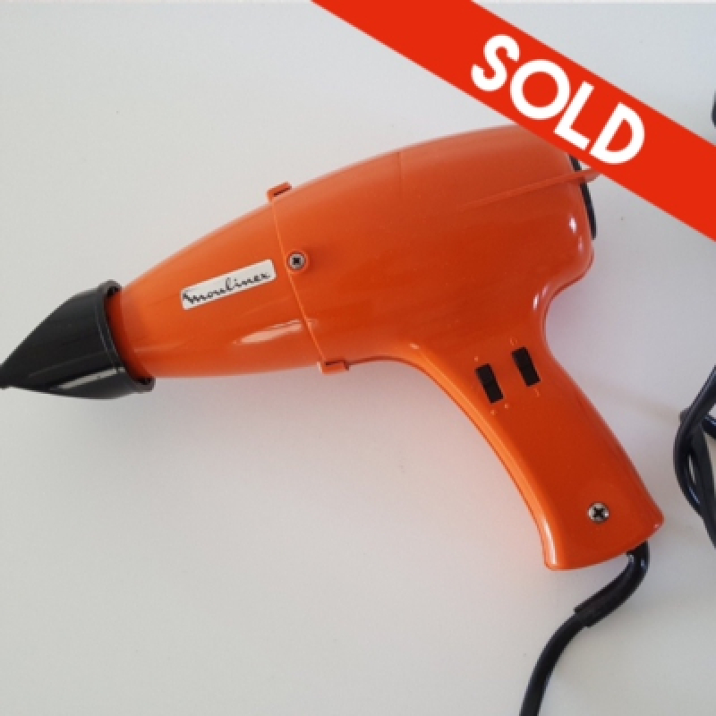 Orange hairdryer - Moulinex