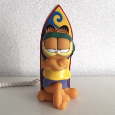 Garfield surfplank telefoon Garfield surfplank telefoon