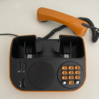 Telic oranje telefoon - luidspreker