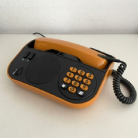 Telic oranje telefoon - luidspreker