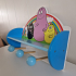 Barbapapa coat rack