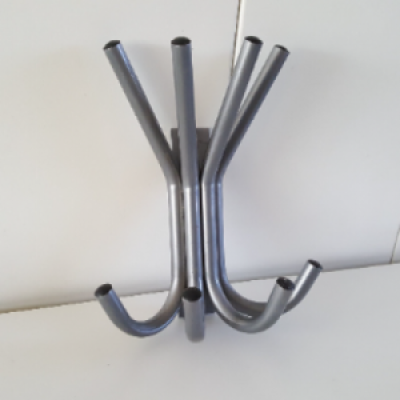 Grey coatrack