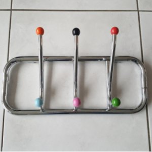 Metal coat rack