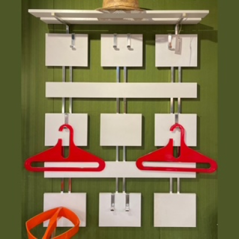 Duitse vintage XL wandkapstok