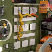 Duitse vintage XL wandkapstok