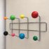 Atomic wall coat rack 8A